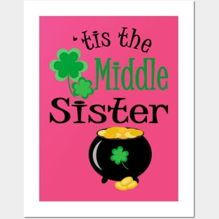 'Tis The Middle Sister, St. Patrick's Day Posters and Art